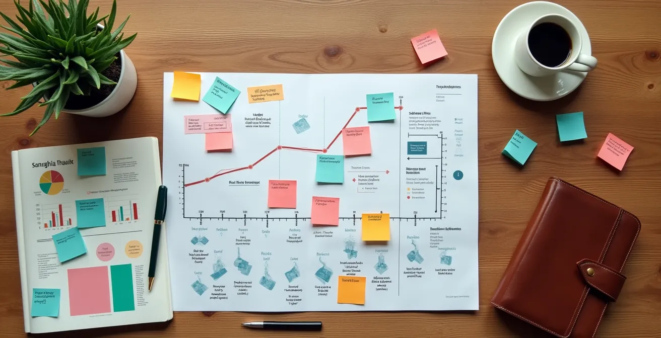 Dashboard di pianificazione formativa con calendario e indicatori colorati