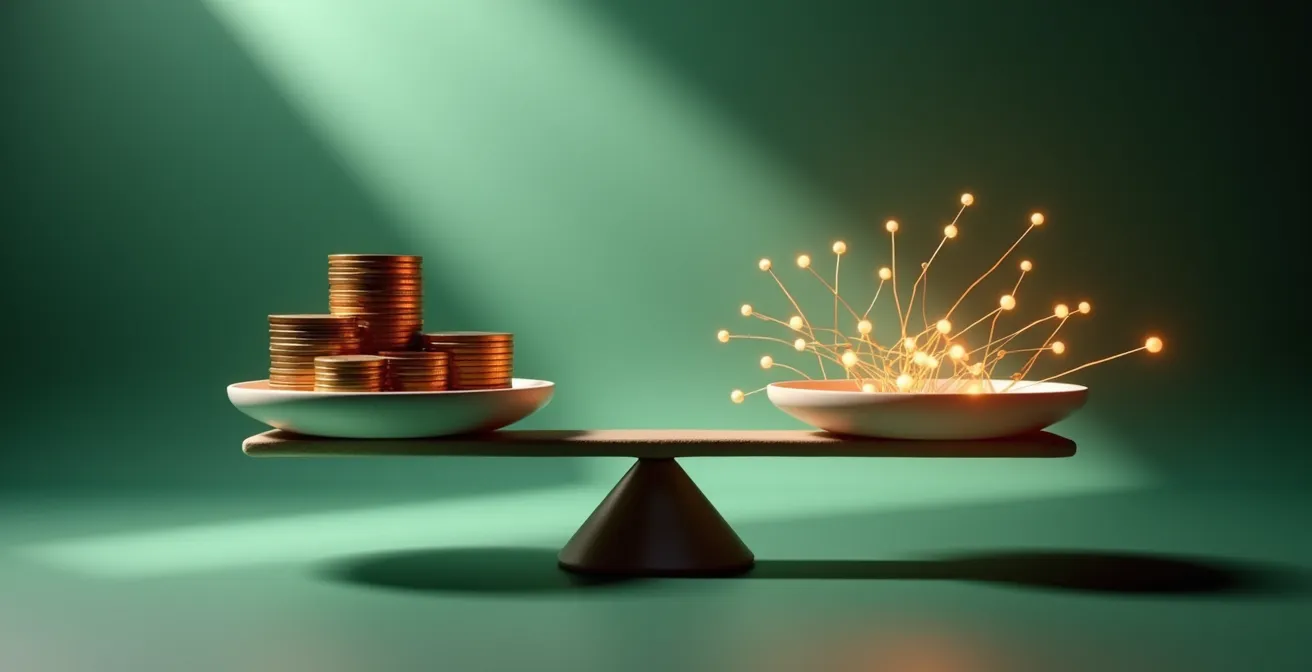 Schema visuale del framework per valutare il valore dello smart money di un Angel investor