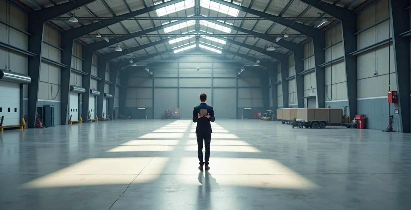 Perito valuta immobile aziendale per rivalutazione fiscale